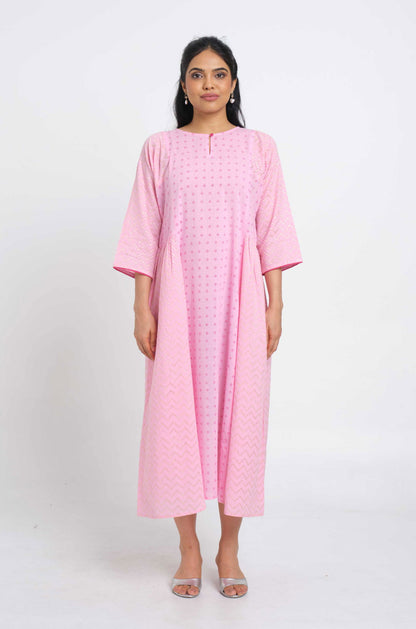 Gulabi Mughal Dress - Cyan India