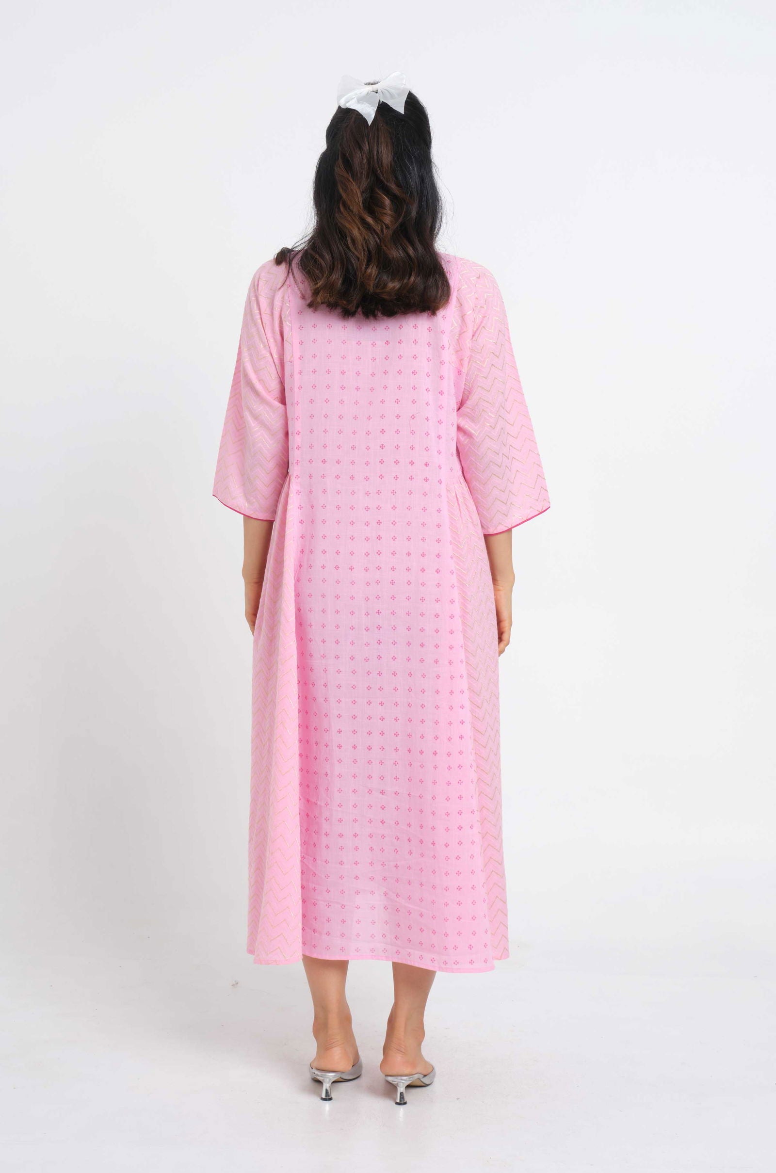 Gulabi Mughal Dress - Cyan India