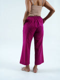 Handloom Cord Set with Rani Pants - Cyan India