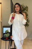 Premium Organic Cotton Safed Cord-Set