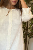 Premium Organic Cotton Safed Cord-Set