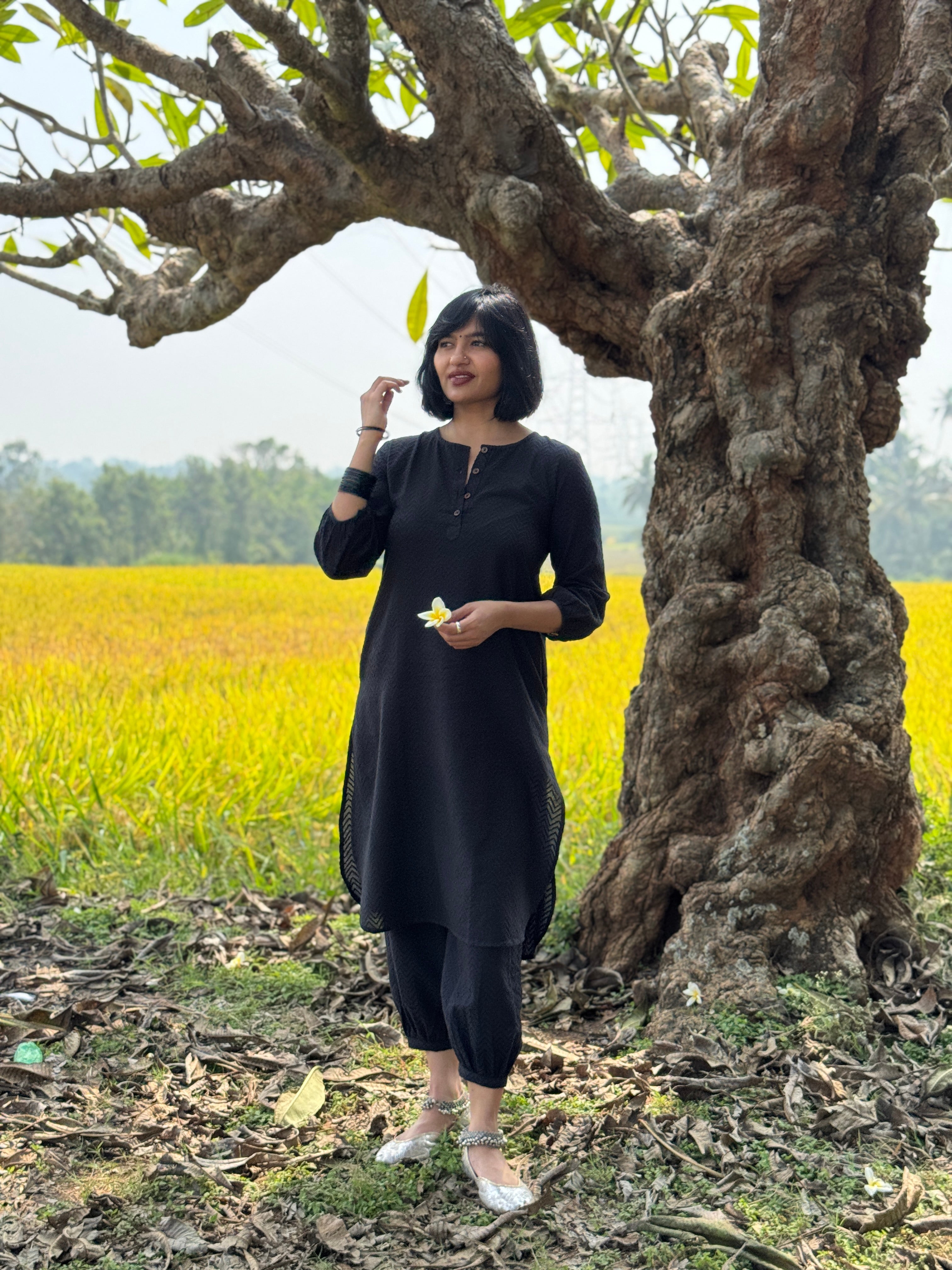 Syah Kurta-Salwar Set