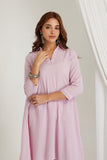 Lilac Checkered Cord-Set - Cyan India