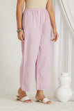 Lilac Checkered Cord-Set - Cyan India