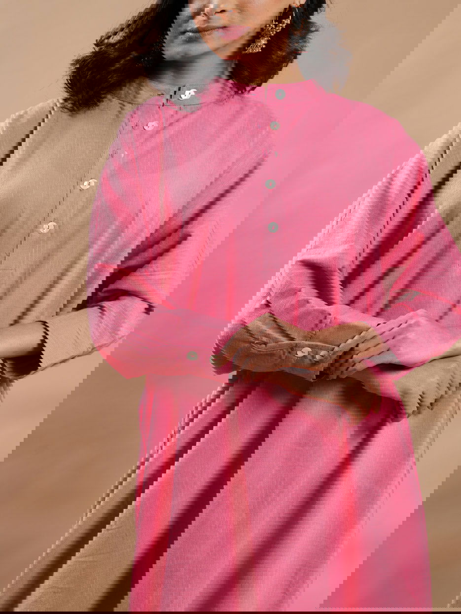 Peach kurta - Cyan India