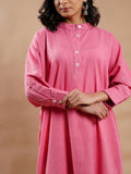 Peach kurta - Cyan India