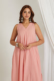 Pink Checkered Cord-Set - Cyan India