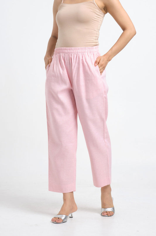 Pink Stripes Pant - Cyan India
