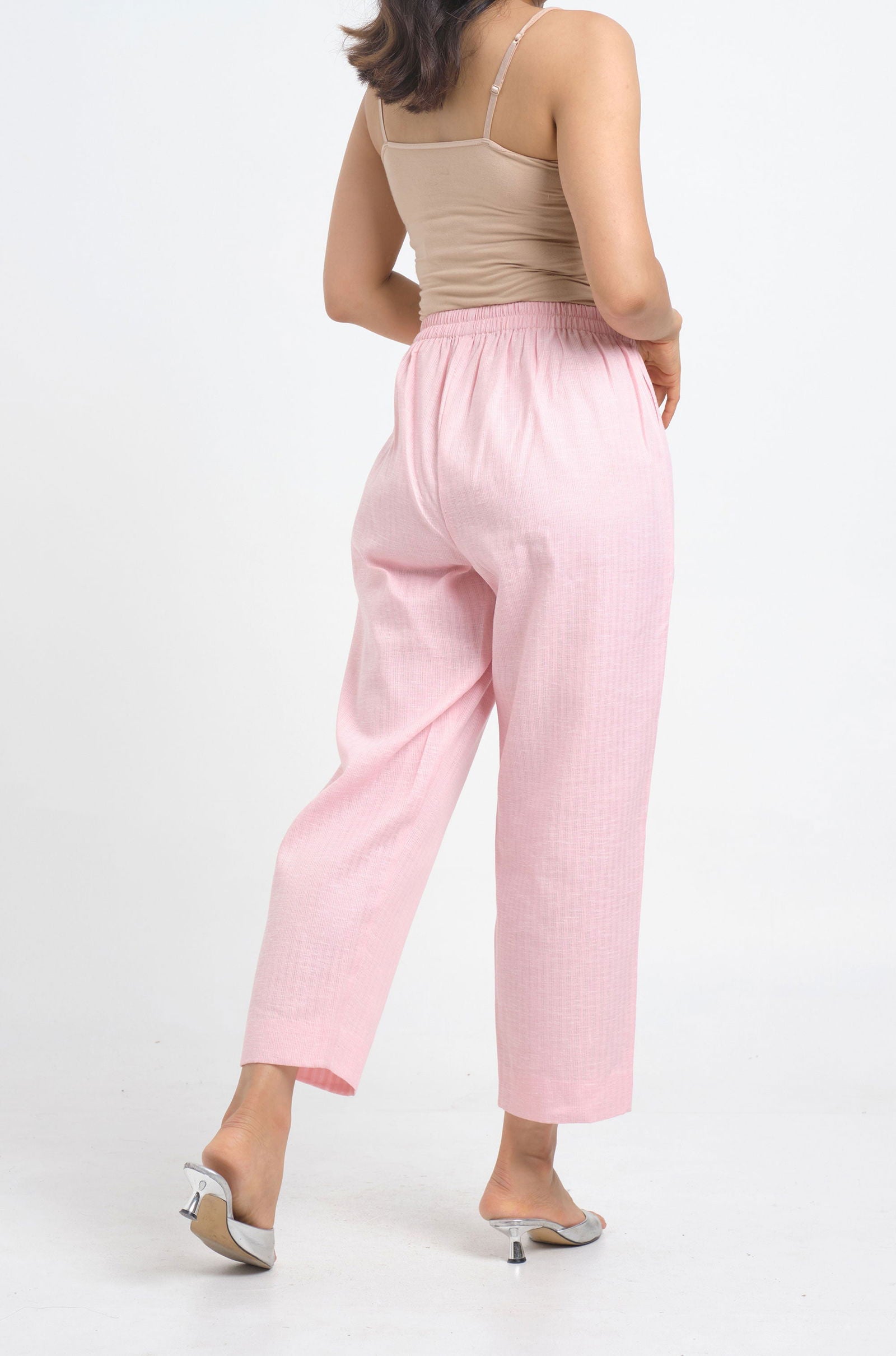 Pink Stripes Pant - Cyan India