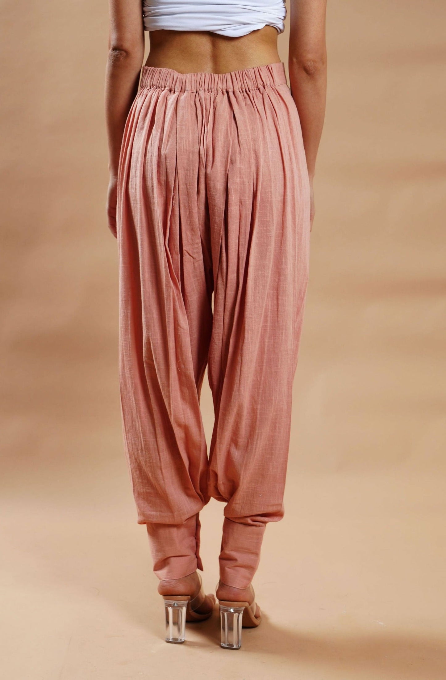 Summer Bloom Dhoti Pants - Cyan India