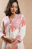 Summer Bloom Soft Cotton Dress - Cyan India