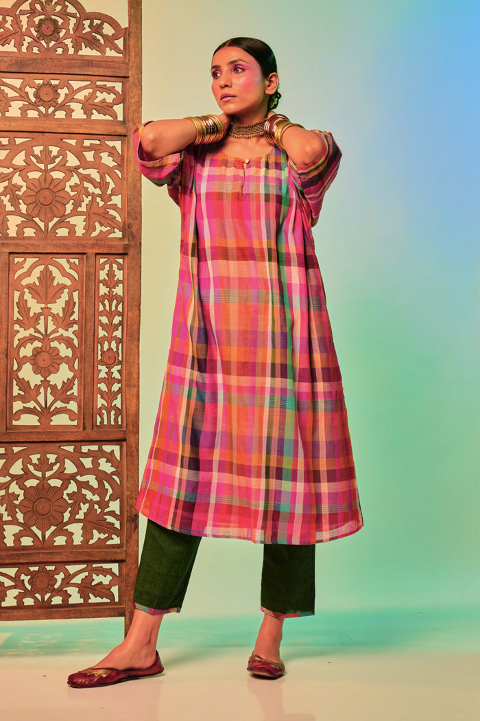 Madras Handloom Checks Choga